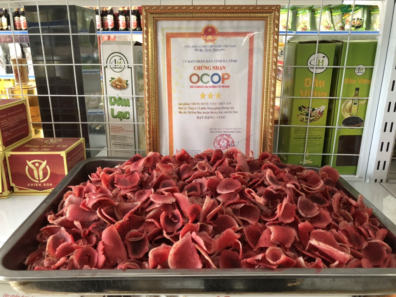 Nhung Hươu Tươi Chiến Sơn Thái lát