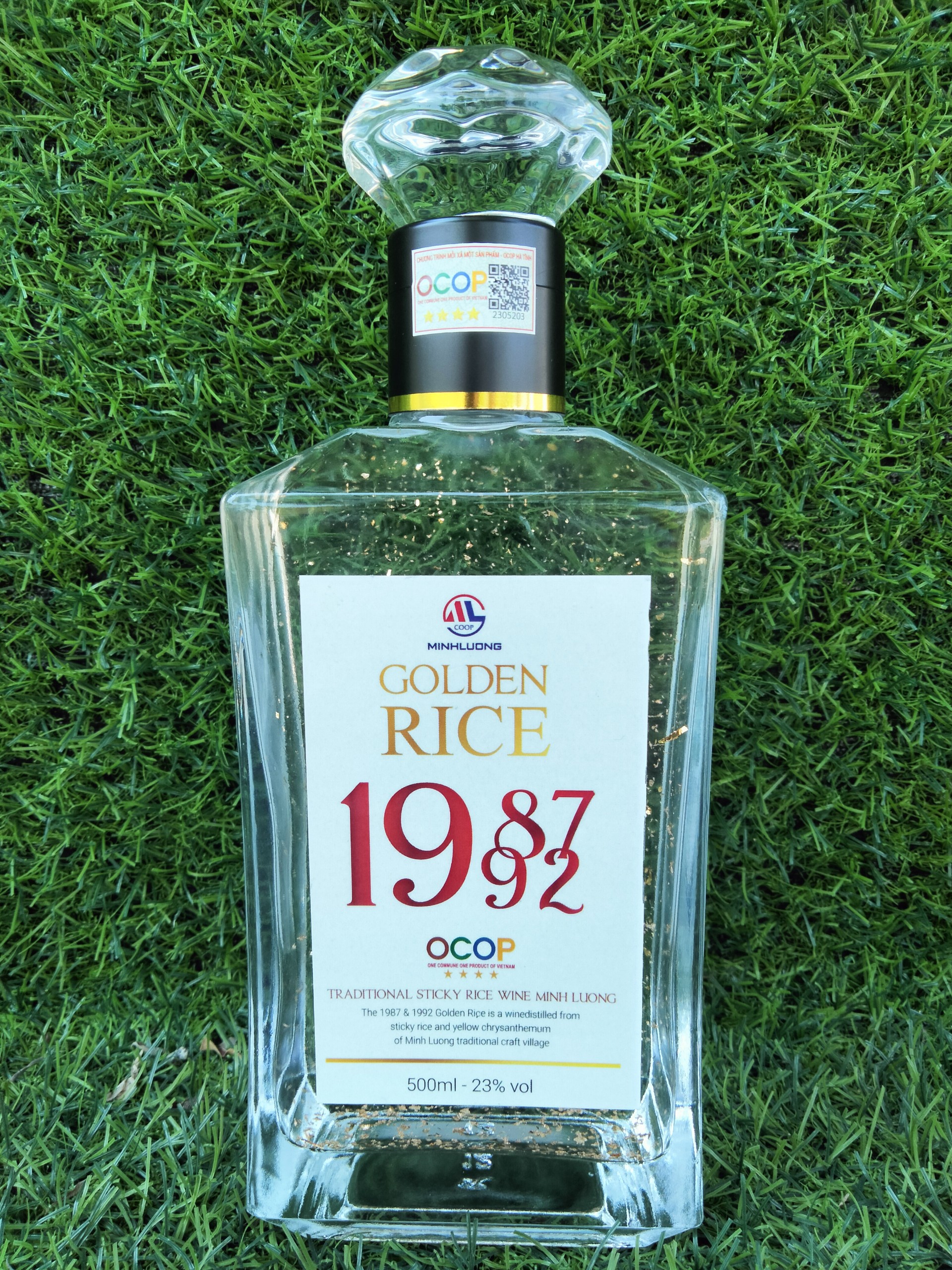 Rượu Hạ thổ vảy vàng Golden Rice 87&92