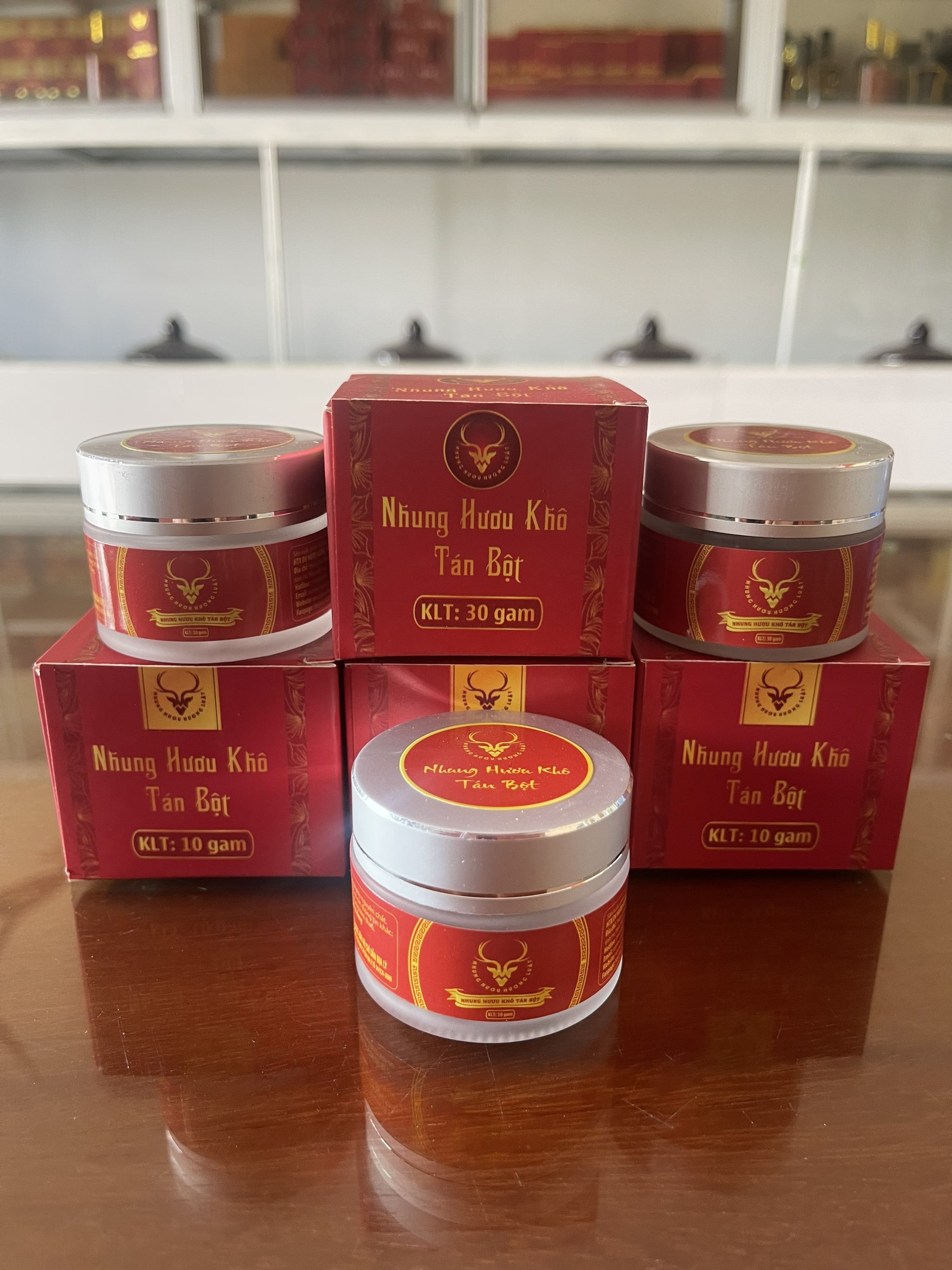 Nhung Hươu Khô tán Bột Hương Luật 30gr