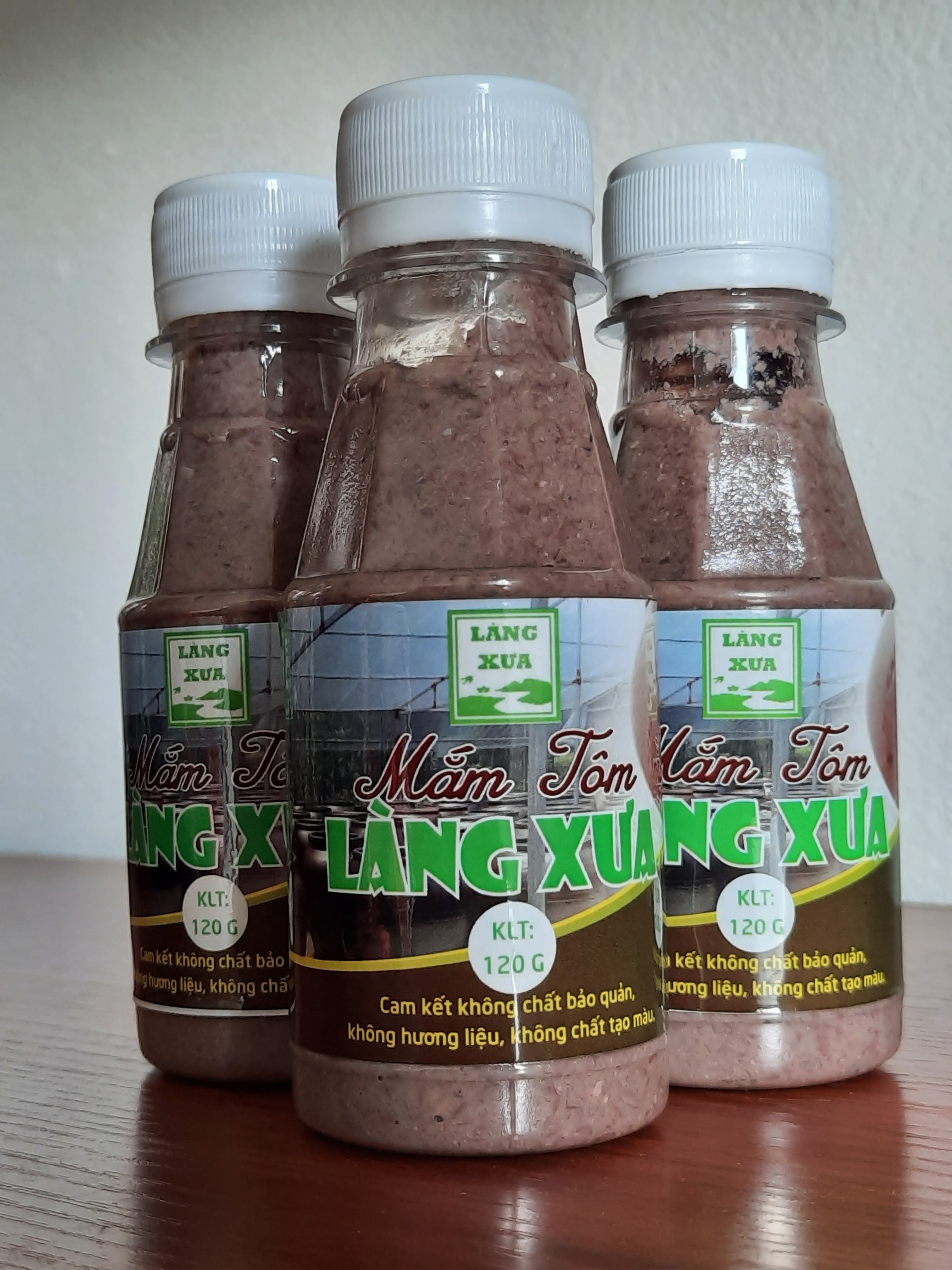 Mắm tôm Cao cấp Làng xưa chai pet 130g