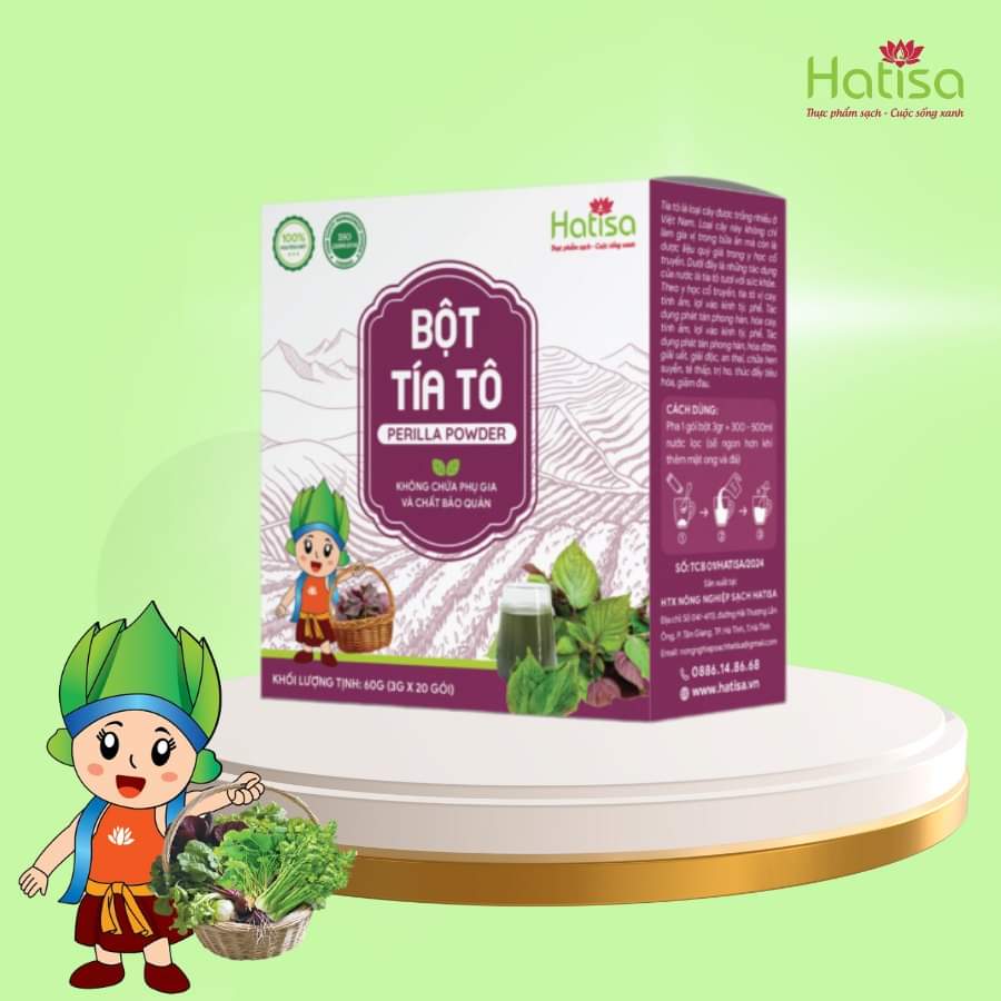 Bột tía tô HATISA