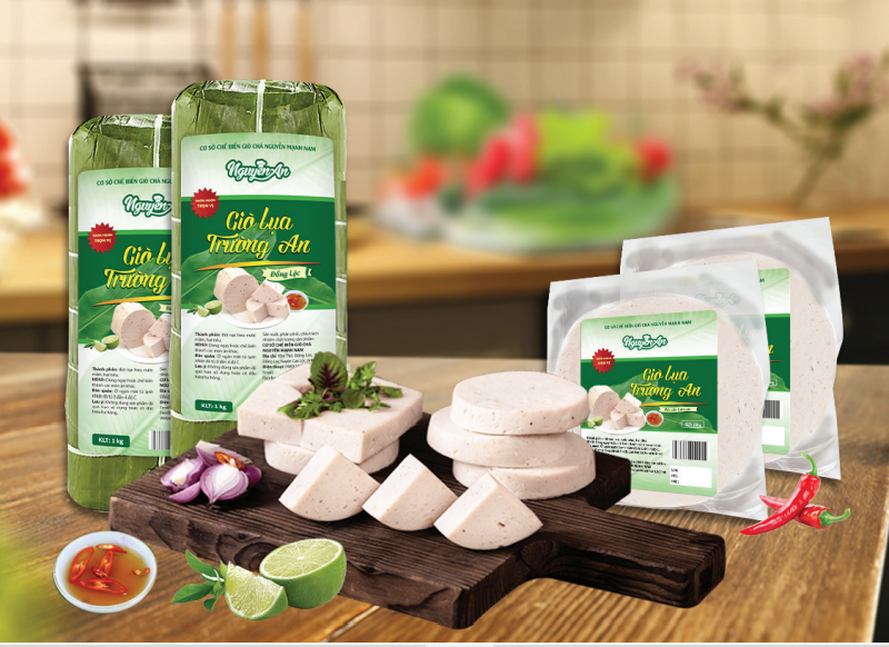 Giò lụa Trường An Đồng Lộc (500 gam)